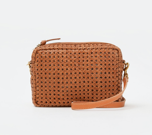Woven Leather Crossbody or Clutch Bag - Conders