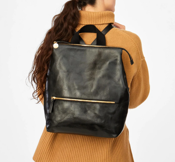 Clare V. Leather Backpack - Black Backpacks, Handbags - W2436867