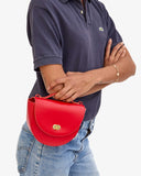 Clare V tomate red Elodie crossbody at maeree