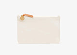 Clare v alba white wallet clutch with tabs at maeree