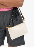 Clare v alba white wallet clutch with tabs at maeree