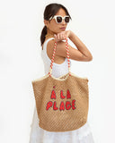 Clare V A La Plage beach tote at maeree