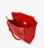 Clare V tomate red noemie tote at maeree