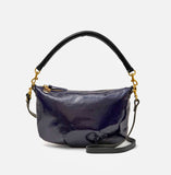 Clare V twilight crinkle patent leather petit moyen at maeree