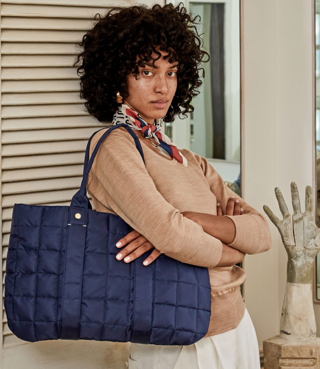 Clare V. Quilted Tote Bags for Women