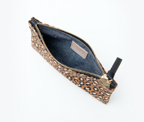 Clare V, Bags, Clare V Coin Clutch Leopard Print