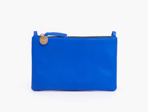Clare V, Bags, Sale Clare V Electric Blue Wallet With Shortie Strap