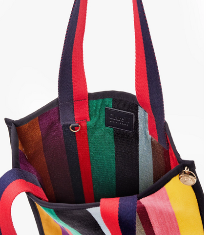 Clare V, Bags, Red And Blue Canvas Clare V Shoulder Bag Strap Strap Only