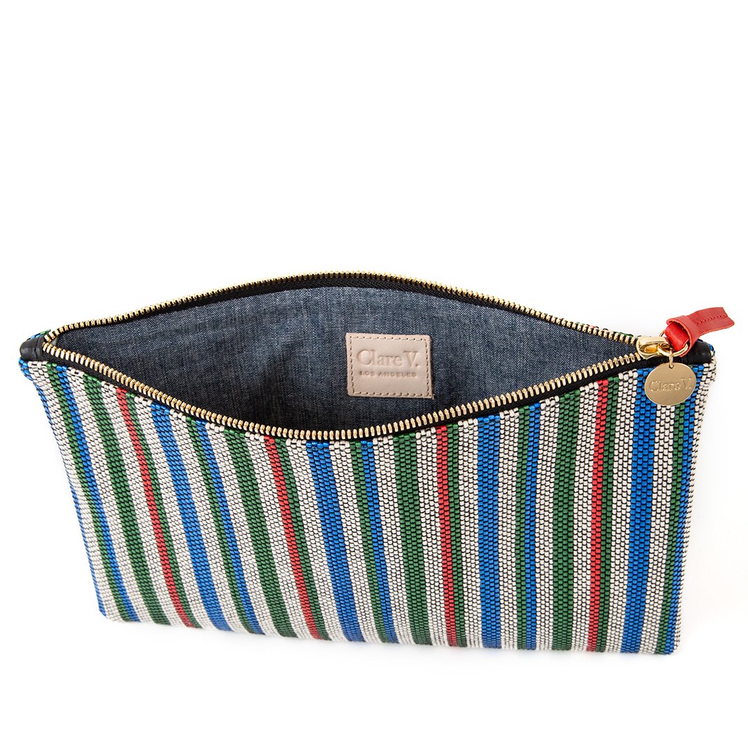 Clare V, Bags, Clare V Garden Stripe Simple Tote