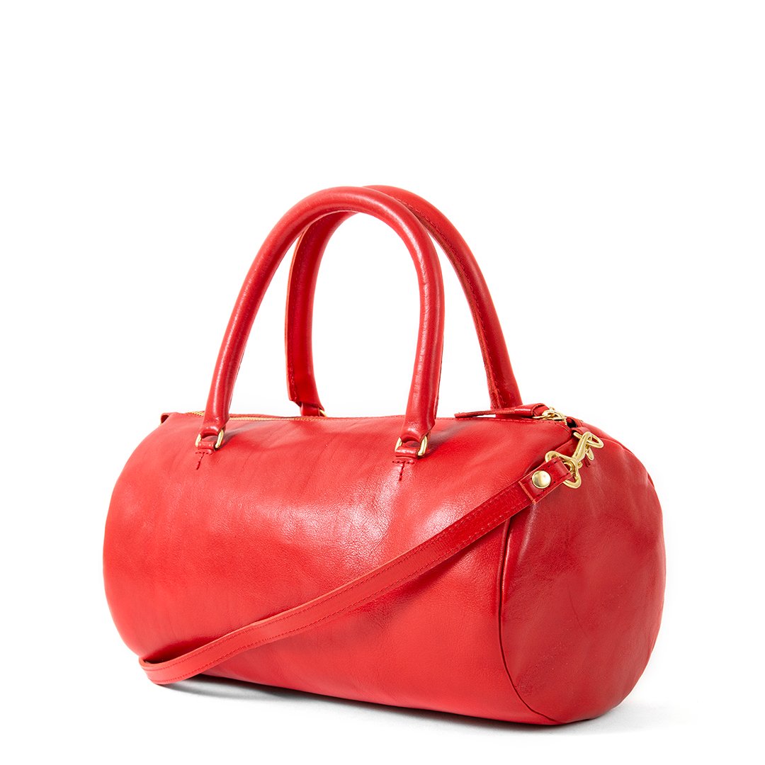 Clare V, Bags, Clare V Double Sac Bretelle In Cherry Red