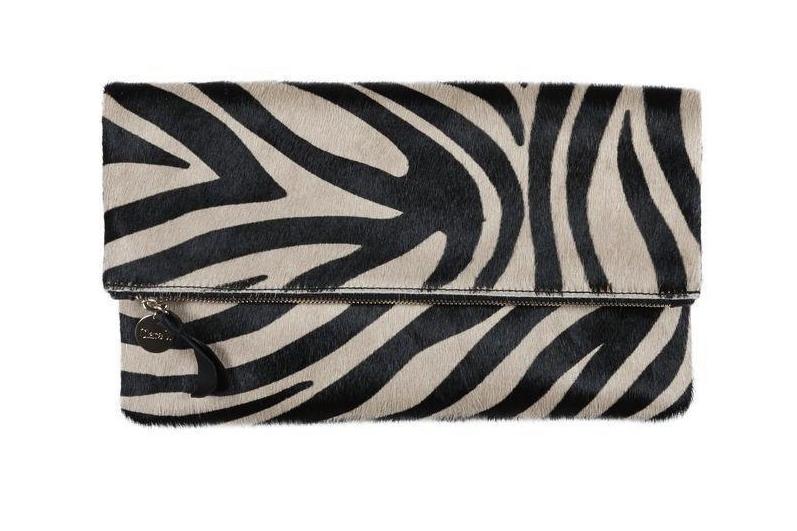 Wallet Leopard Hair-On Wallet Clutch by Clare V.