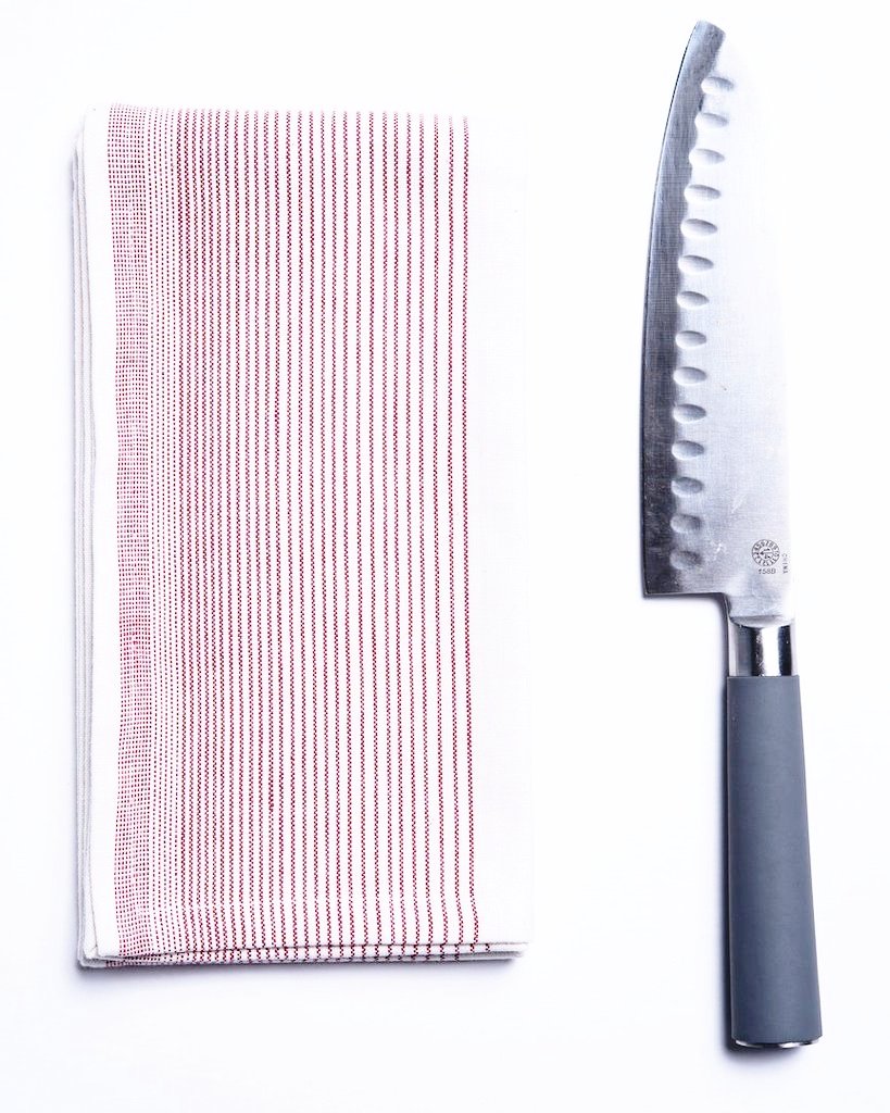 Ruby striped tea towels – maeree